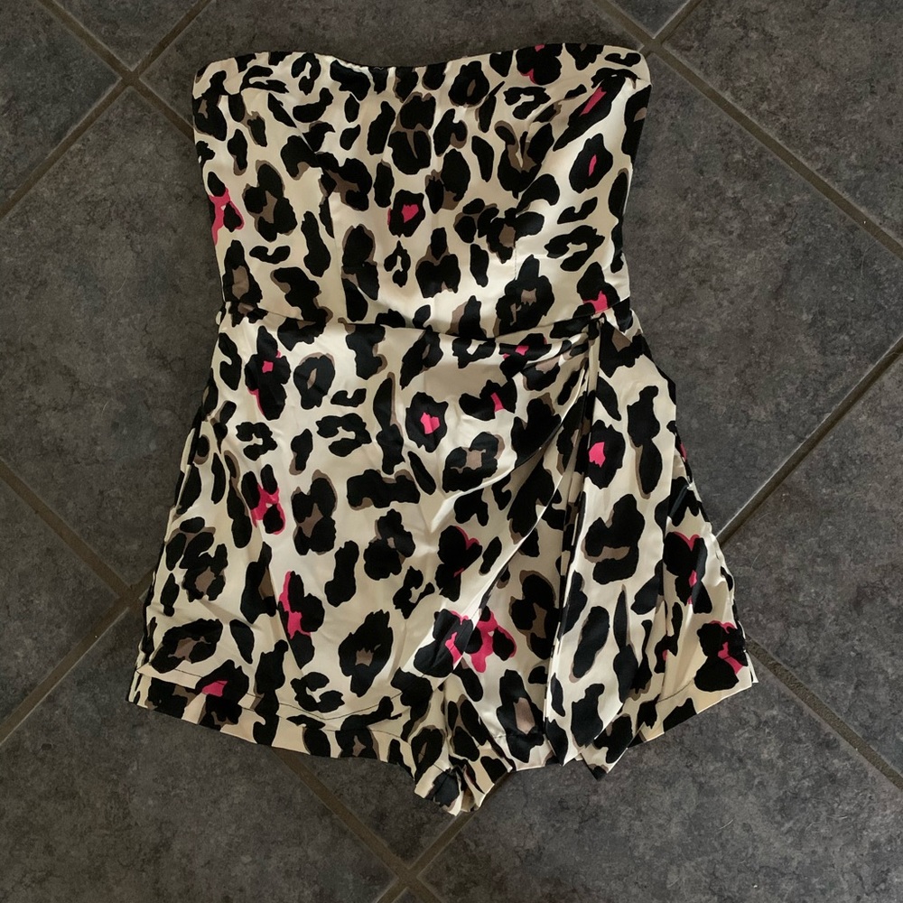 Silk romper